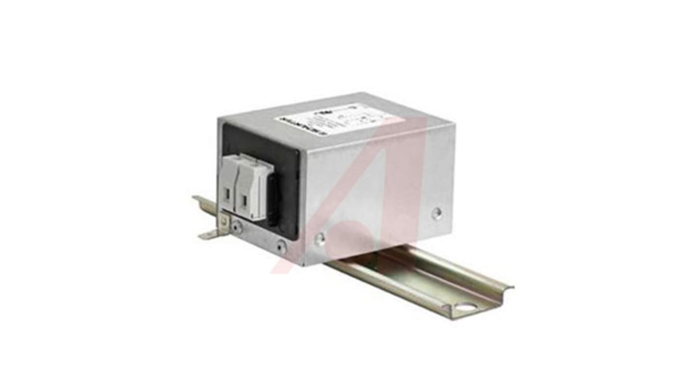 Schurter 6A, 250 V ac Female DIN Rail Mount IEC Filter 5500.2267, Quick Connect None Fuse