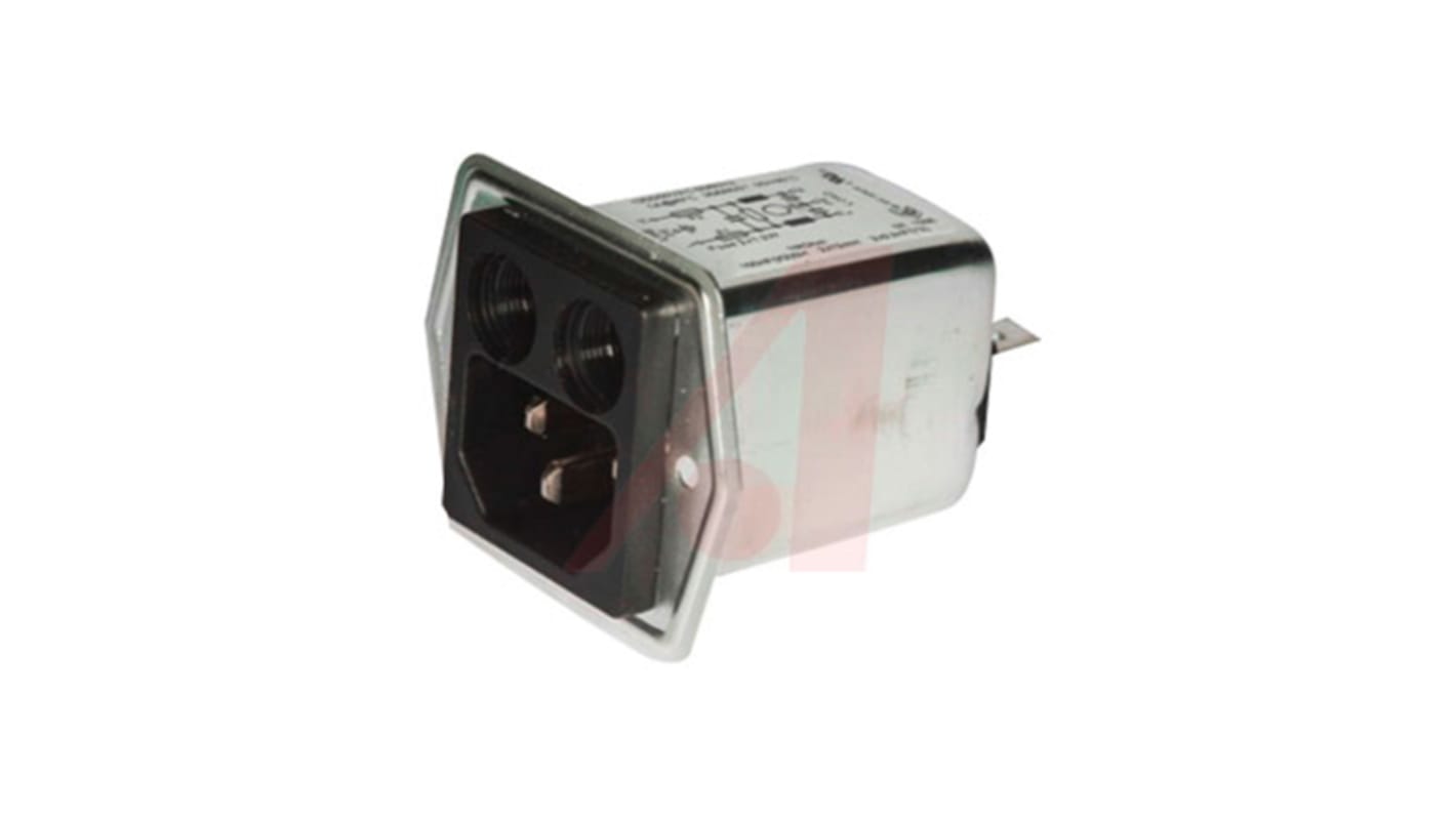 Tříděný konektor IEC, Samec C14, C18, Šroub 5 x 20mm, Rychlé připojení, 6A, 250 V AC, 50 (IEC) Hz, 60 (UL / CSA) Hz