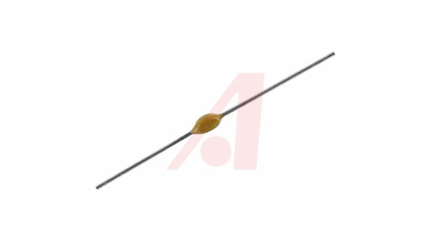 KEMET 680pF Multilayer Ceramic Capacitor MLCC, 100V dc V, ±5% , Axial