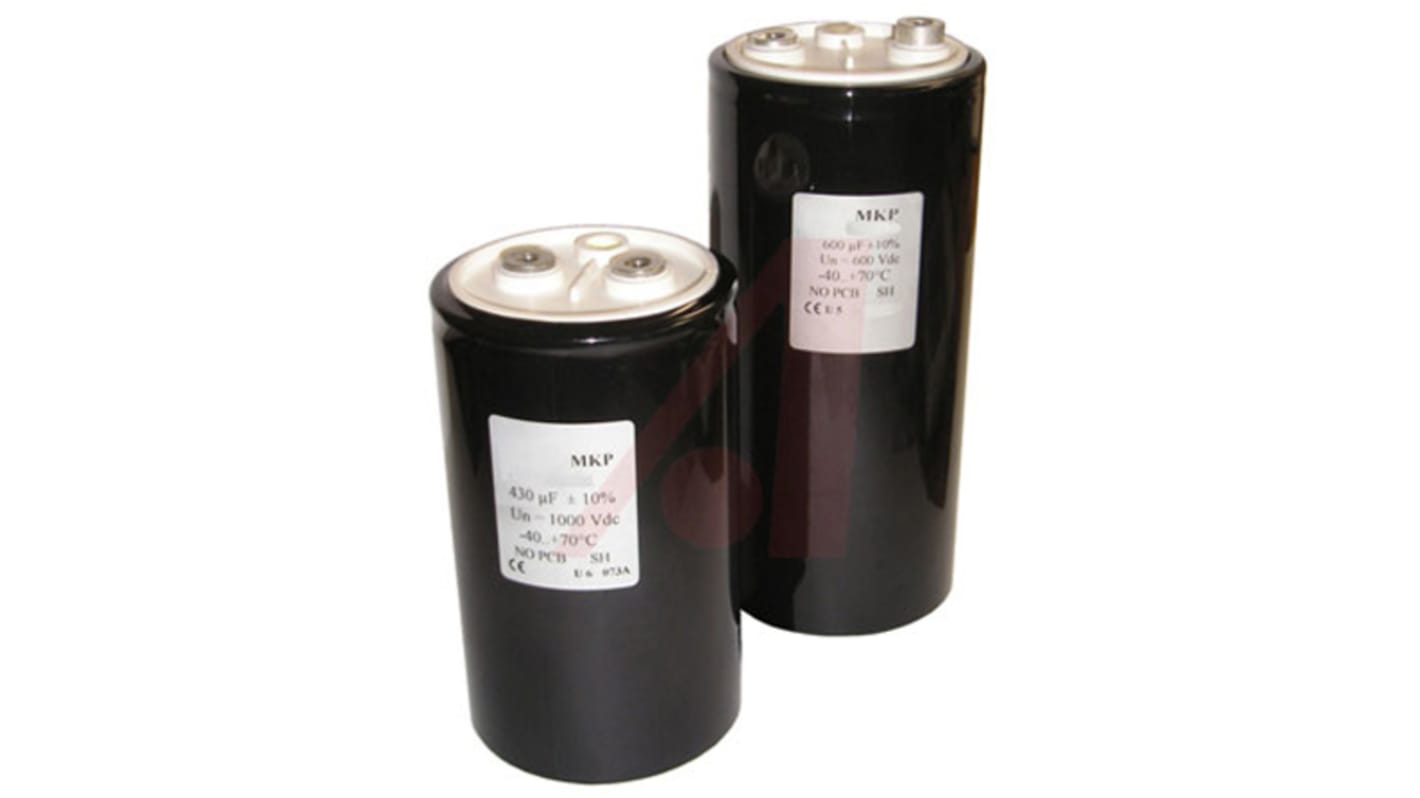 KEMET 600μF Polymer Capacitor 900V dc, Screw Mount - C44UOGQ6600F8SK