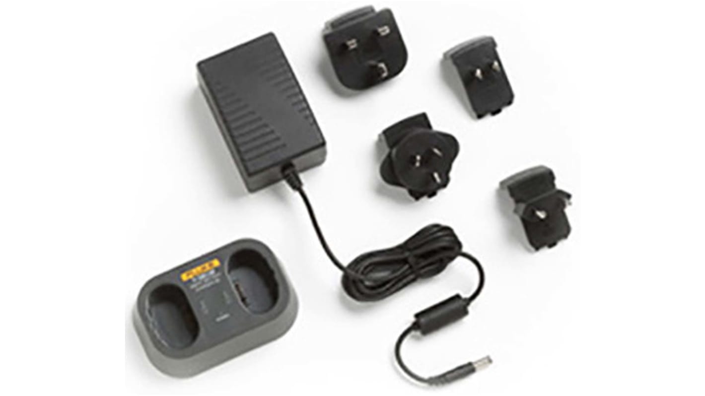 Fluke Thermal Imaging Camera Battery Charger for Use with Ti100 Battery Pack, Ti105 Battery Pack, Ti110 Battery Pack,