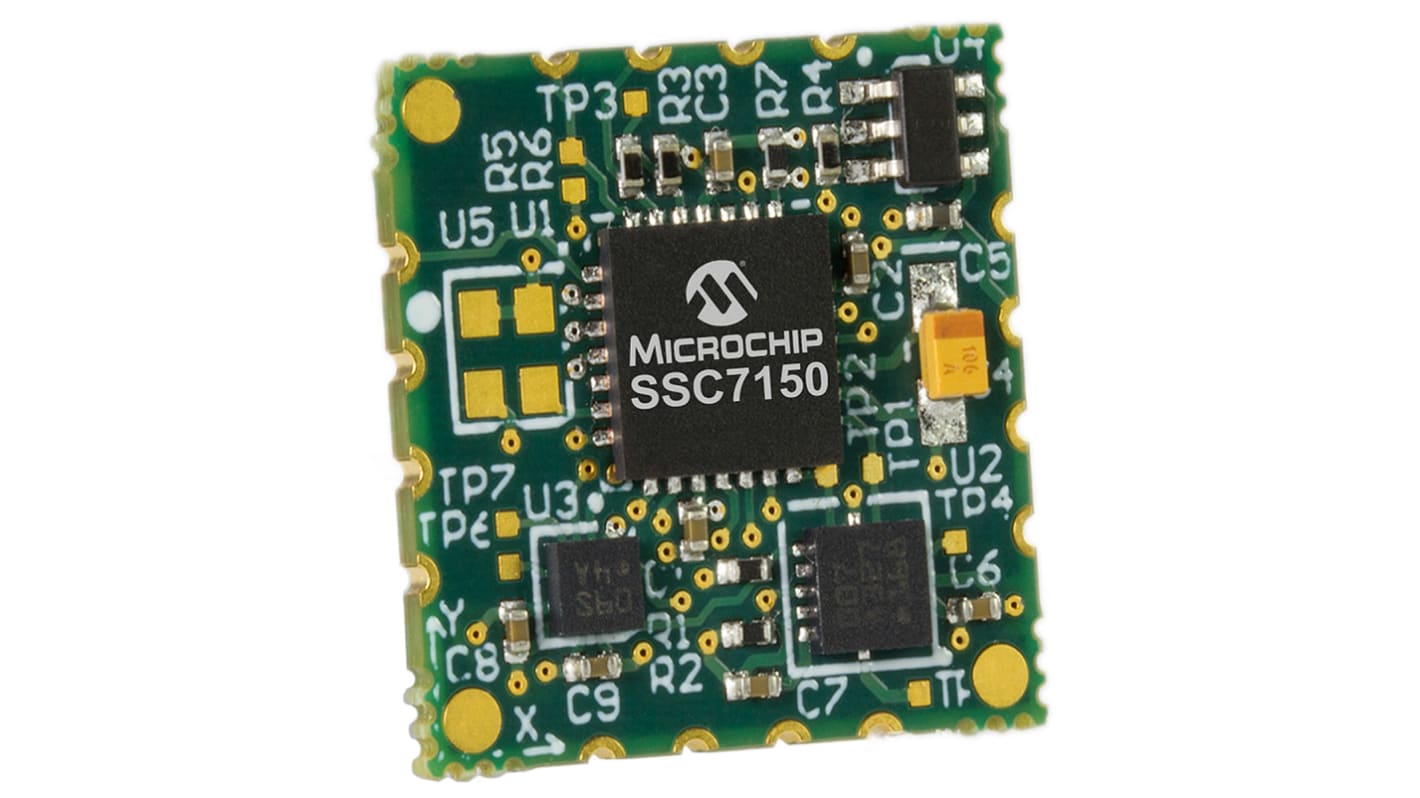 Sensore Microchip, 9-assi, I2C, 16 pin, Modulo, Montaggio superficiale