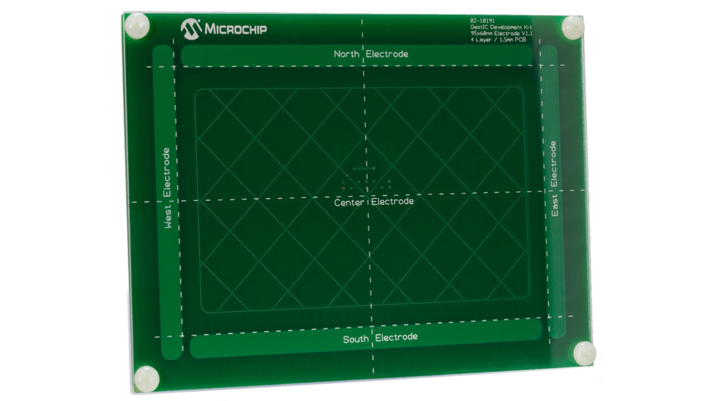 Microchip Woodstar GestIC Registrering af Håndbevægelser Udviklingssæt