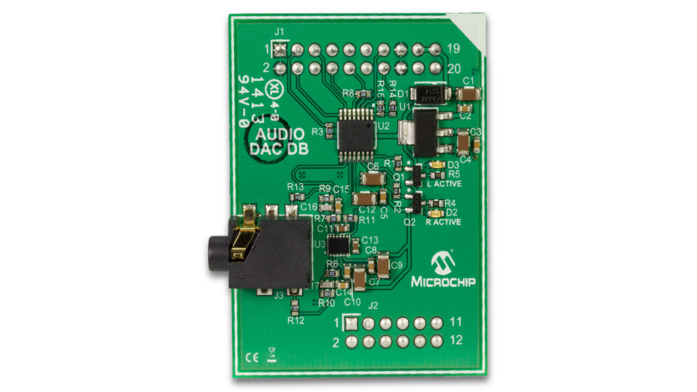 Carte fille Microchip DAC