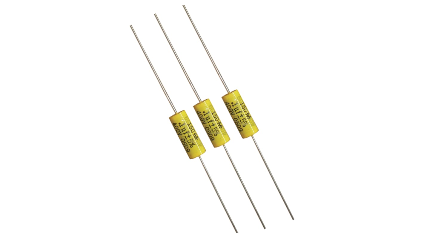 Cornell-Dubilier 150 Polyester Film Capacitor, 250V dc, ±5%, 330nF