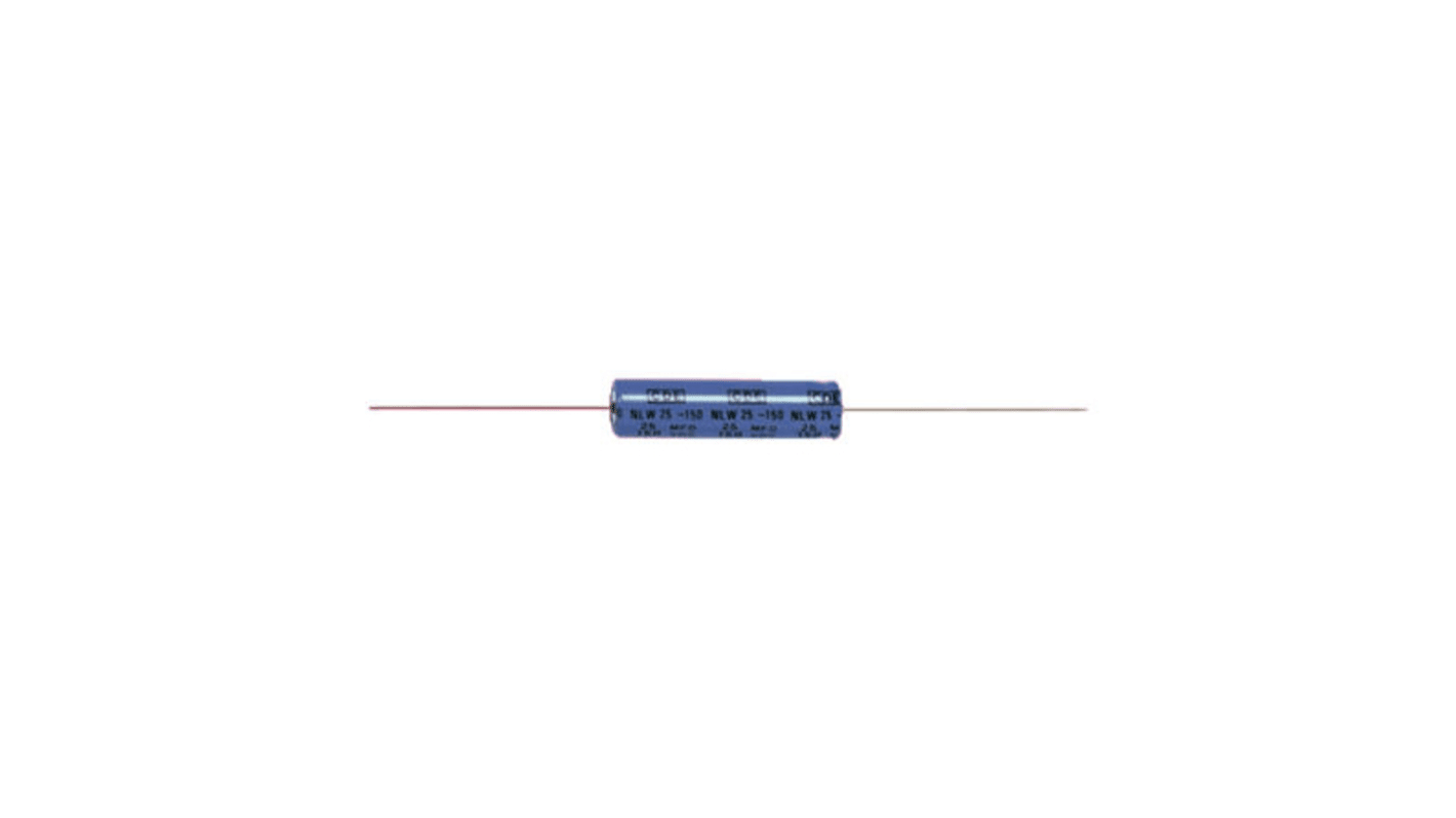 Cornell-Dubilier 50μF Electrolytic Capacitor 50V dc, Through Hole - NLW50-50