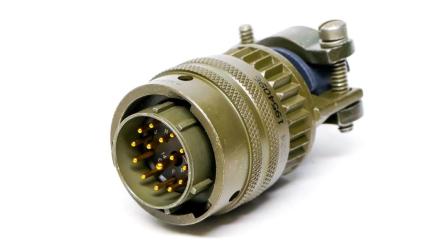 Amphenol Socapex MIL規格丸型コネクタ PT, シリーズ, オス, 3極 PT06A83P(SR) RS