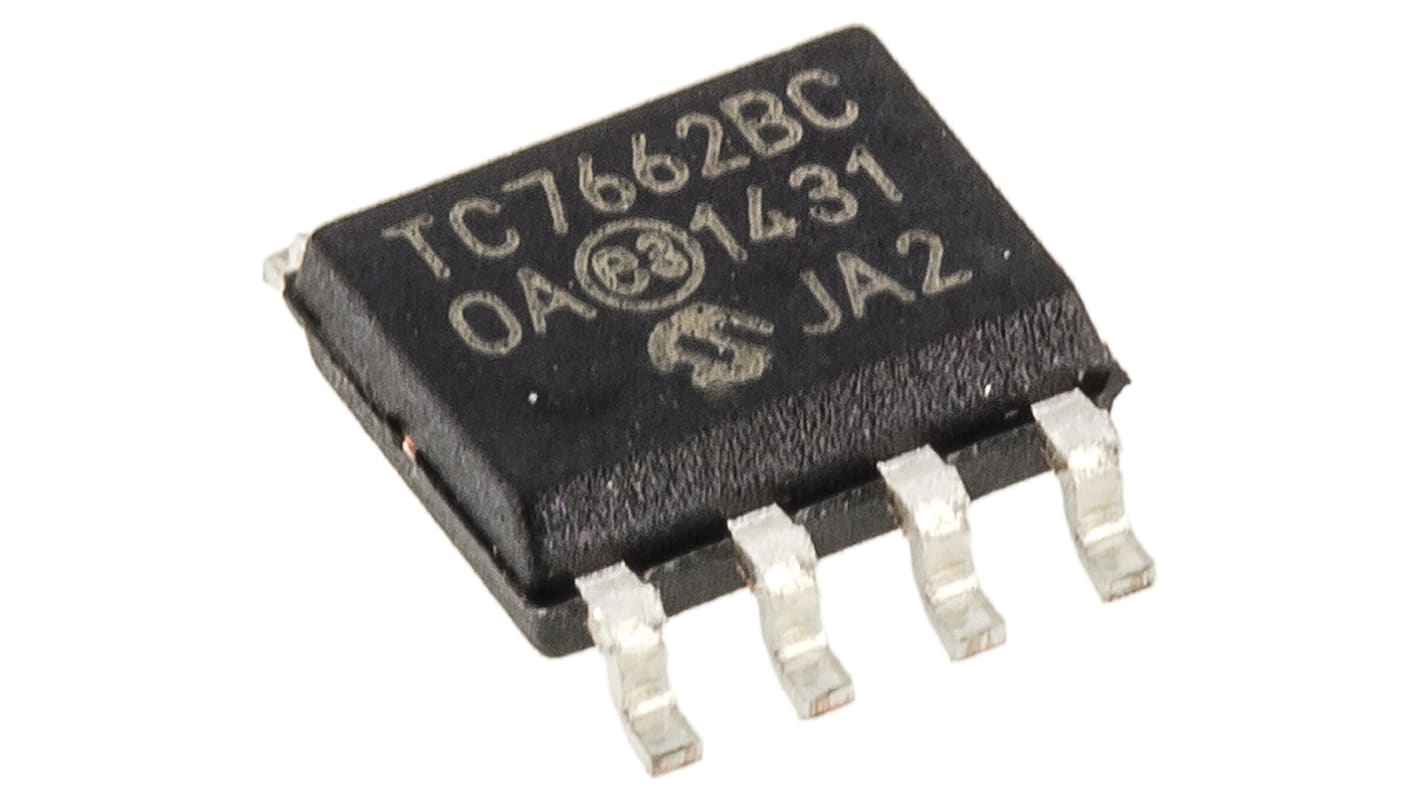 Convertidor dc-dc TC7662BCOA, Inversión, 20mA, 35 kHz, SOIC, 8 pines