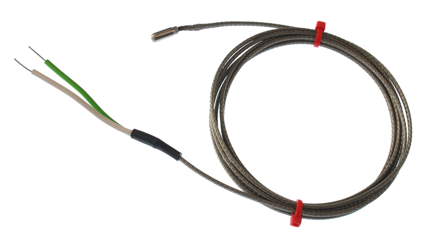 RS PRO Type K Thermocouple 13mm Length, 4.76mm Diameter → +350°C