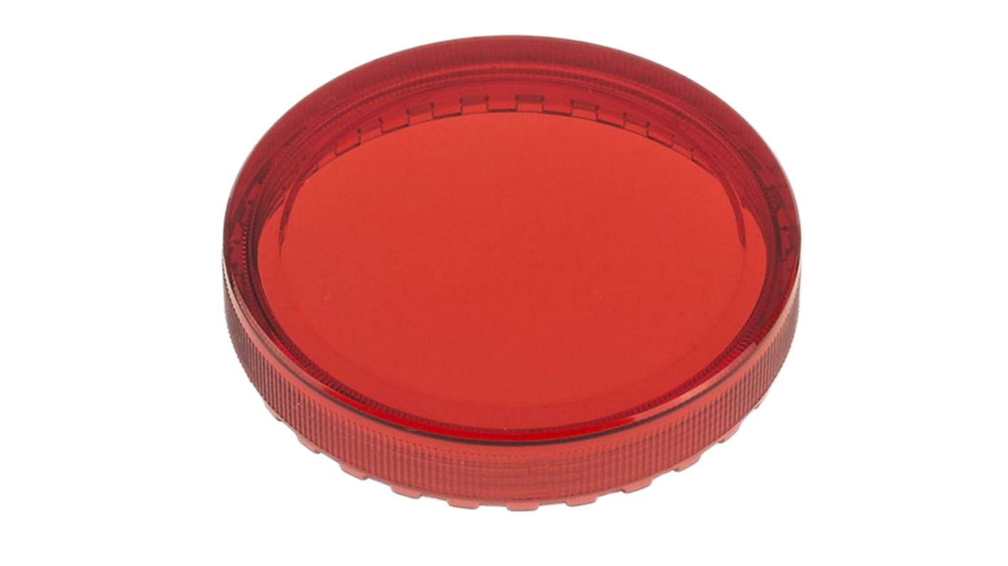 EAO Red Round Push Button Indicator Lens for Use with 04 Series Push Buttons