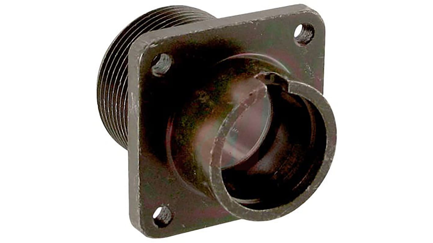 Amphenol Industrial, 97 Box Mount MIL Spec Circular Connector Receptacle,Shell Size 16, Threaded