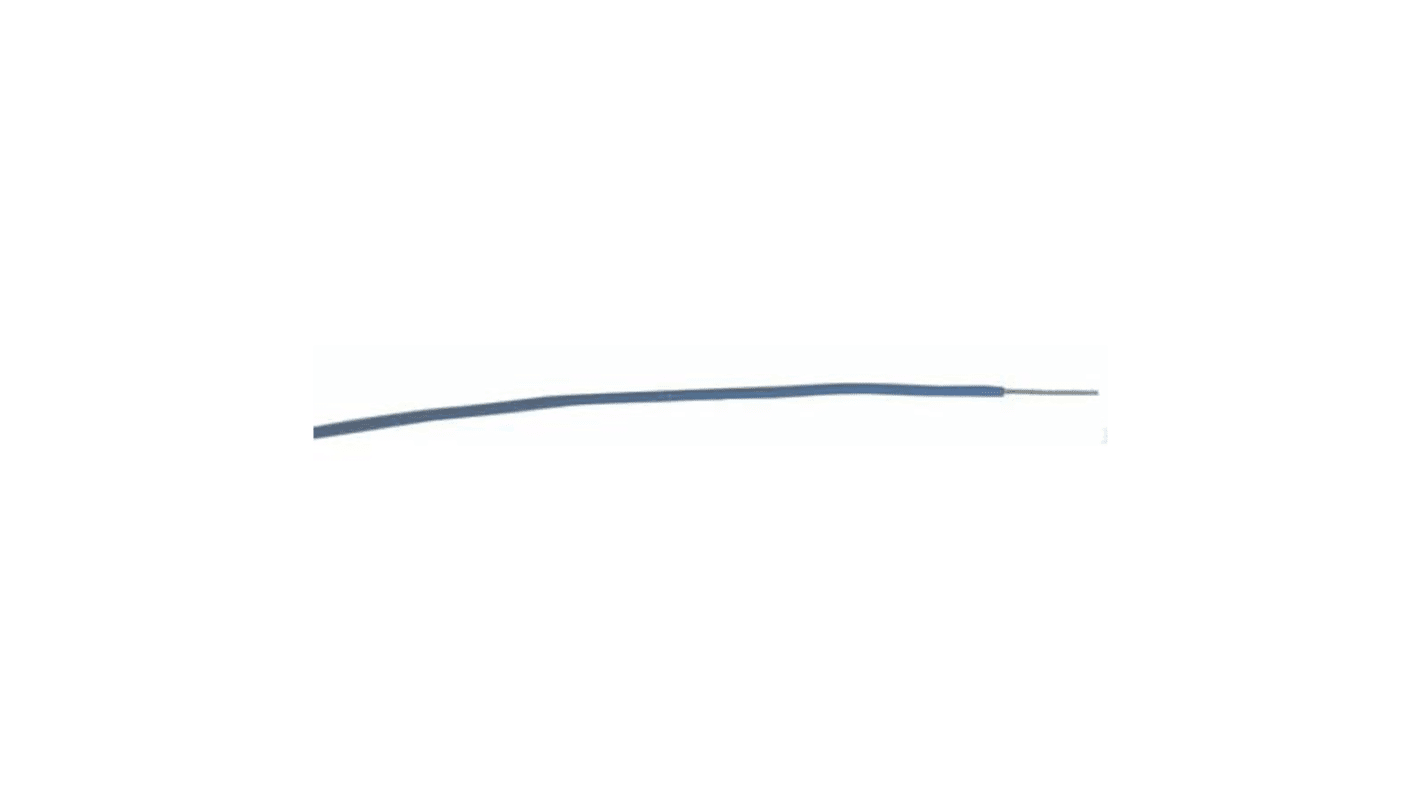 RS PRO Blue 0.33 mm² Hook Up Wire, 22 AWG, 7/0.12 mm, 100m, MPPE Insulation