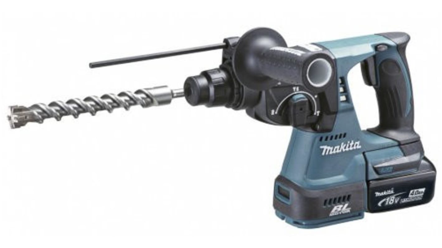 Makita DHR242 DHR242 Li-Ion Akku SDS Bohrhammer 18V Bürstenmotor 4Ah