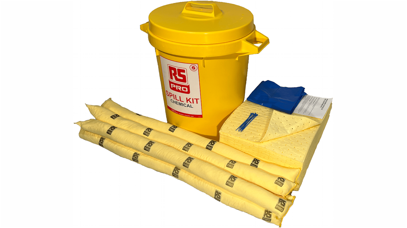 RS PRO 80 L Chemical Spill Kit RS
