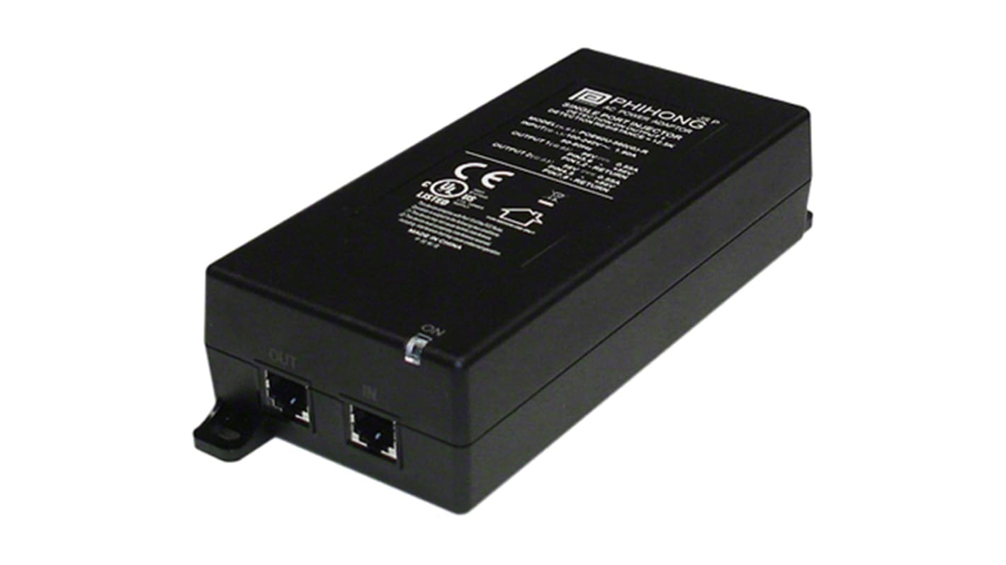 Power over Ethernet Injector 56V 60W