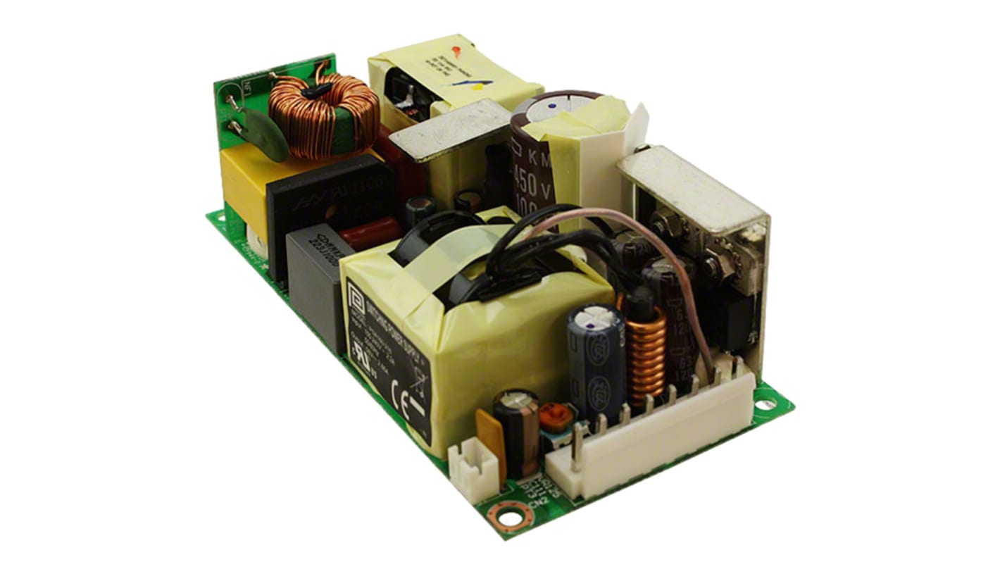 Phihong Embedded Switch Mode Power Supply SMPS, PSA160-218-R, 56V dc, 2.86A, 160W, 1 Output, 100 → 240 V ac, 90