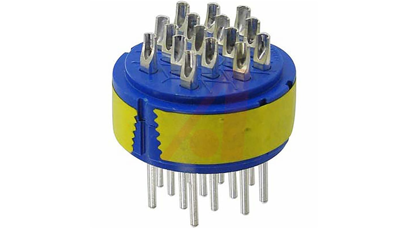 Male Connector Insert size 24 16 Way for use with 97 Series Standard Cylindrical Connectors