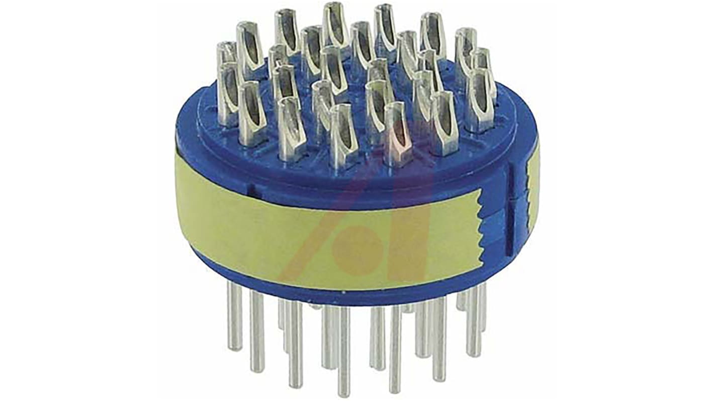 Male Connector Insert size 28 26 Way for use with 97 Series Standard Cylindrical Connectors