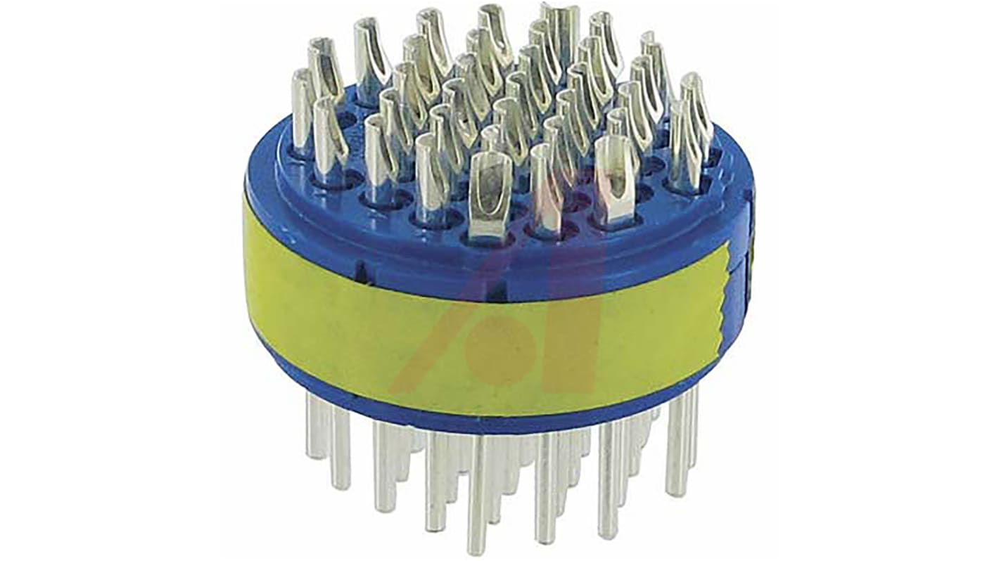 Male Connector Insert size 28 35 Way for use with 97 Series Standard Cylindrical Connectors