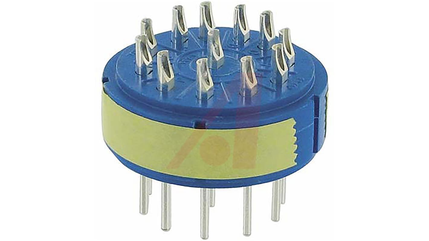 Male Connector Insert size 28 12 Way for use with 97 Series Standard Cylindrical Connectors