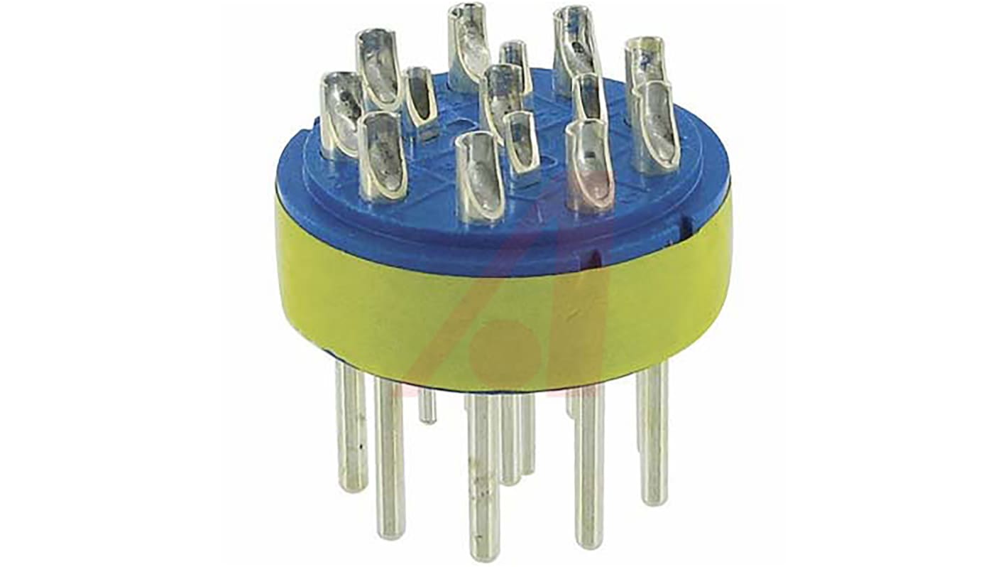 972820P Amphenol Industrial Male Connector Insert size 28 14 Way for use with 97 Series