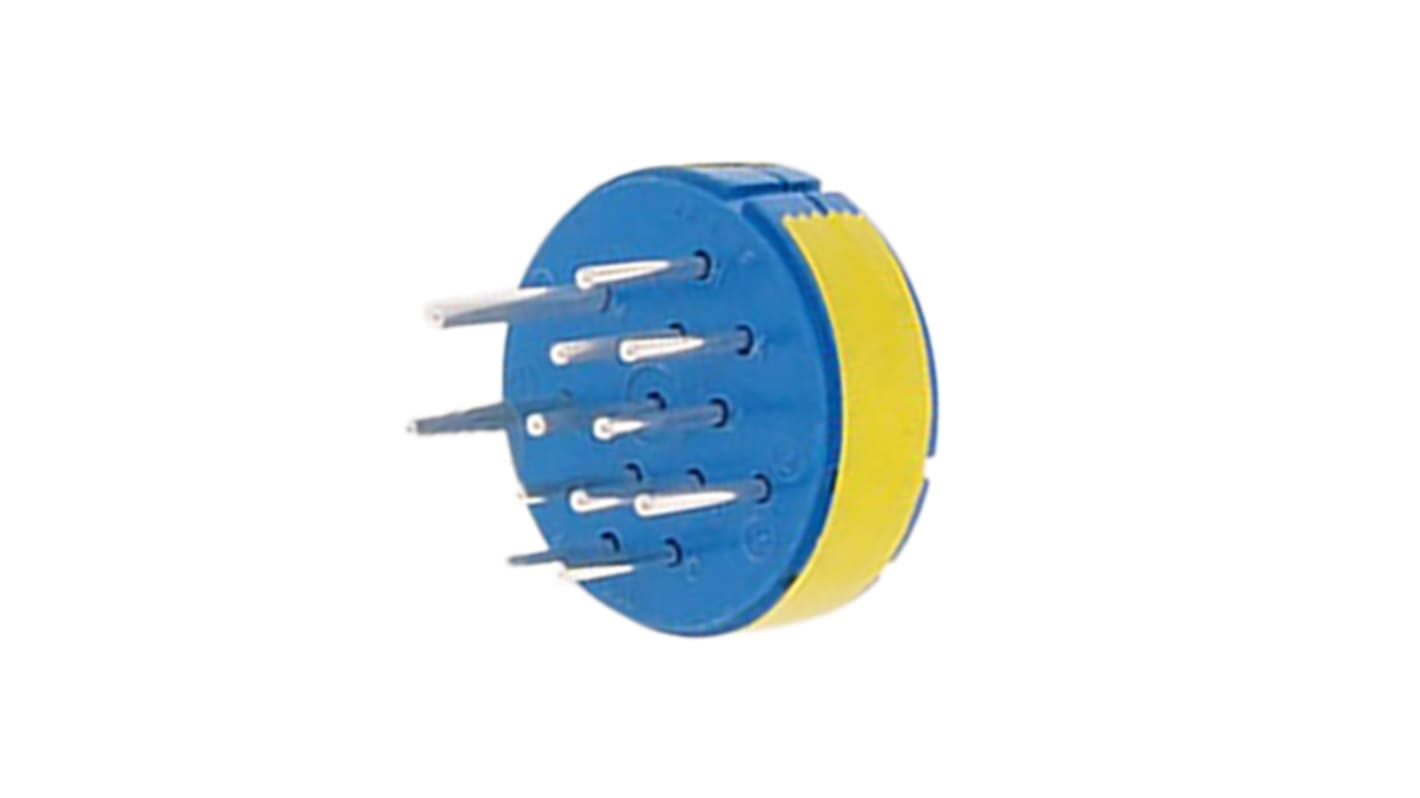 Male Connector Insert size 28 12 Way for use with 97 Series Standard Cylindrical Connectors