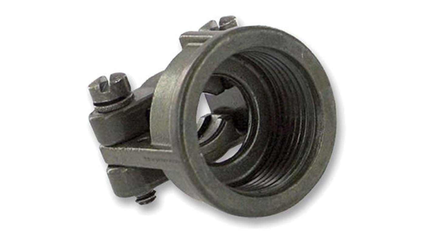 Amphenol Industrial, 97Size 12SL, 14, 14S Straight Cable Clamp, For Use With Jacketed Cable, Wires Protected by Tubing