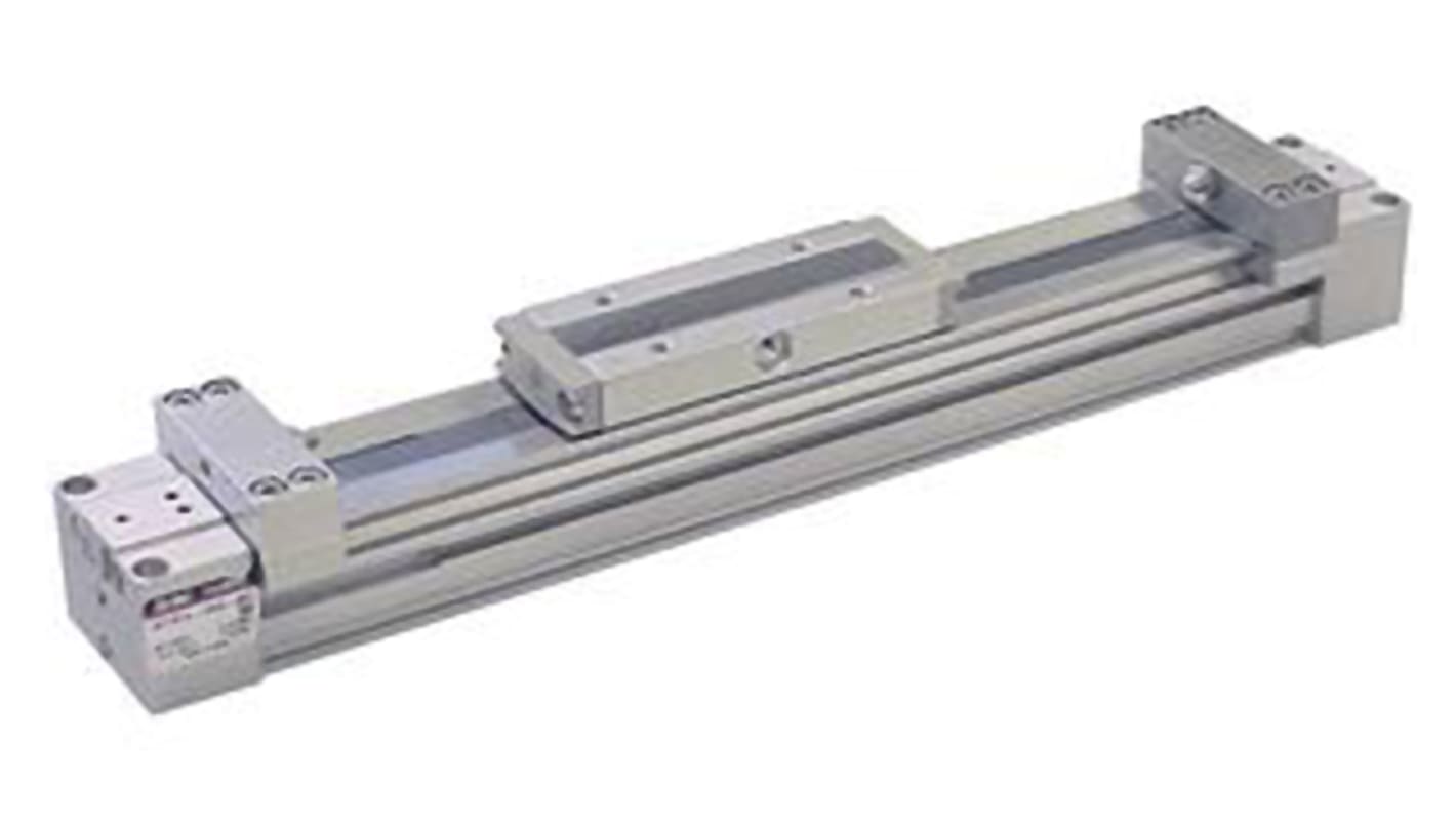 SMC Double Acting Rodless Actuator 600mm Stroke, 25mm Bore