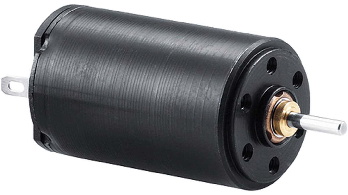 Faulhaber Brushed DC Motor, 1.72 W, 6 V dc, 2.9 mNm, 3860 rpm, 1.5mm Shaft Diameter