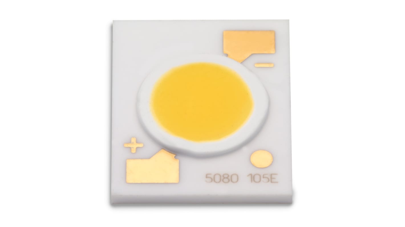 LED Lumileds LUXEON CoB Compact, Blanco, 3000K, Vf= 39 V, 600 lm, 115 °, mont. superficial, encapsulado Chip en placa