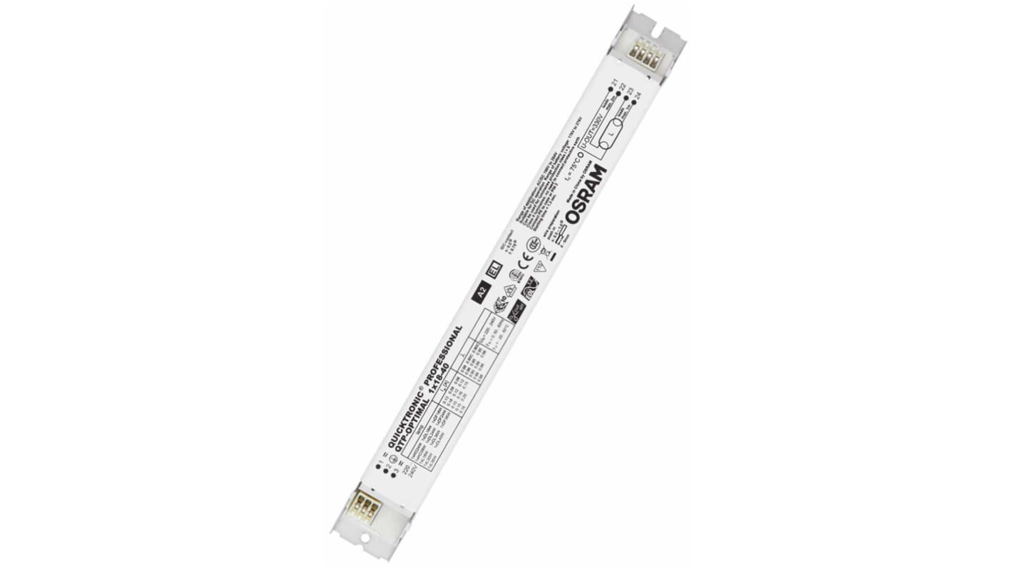 Statecznik do lamp 58 W Świetlówki długość 280 mm Osram Elektroniczny