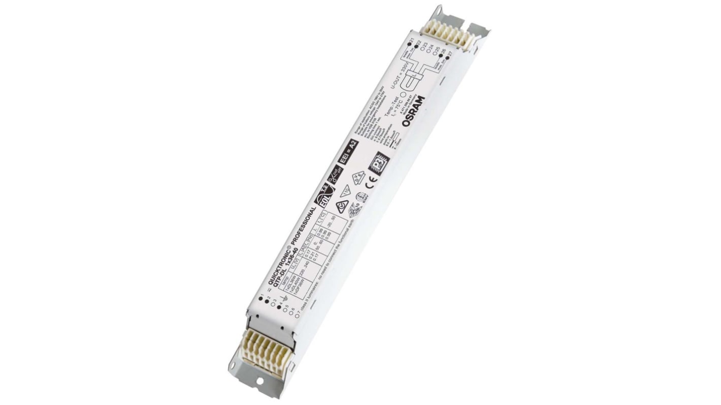 Osram 45 W Electronic Compact Fluorescent Lighting Ballast, 220 → 240 V