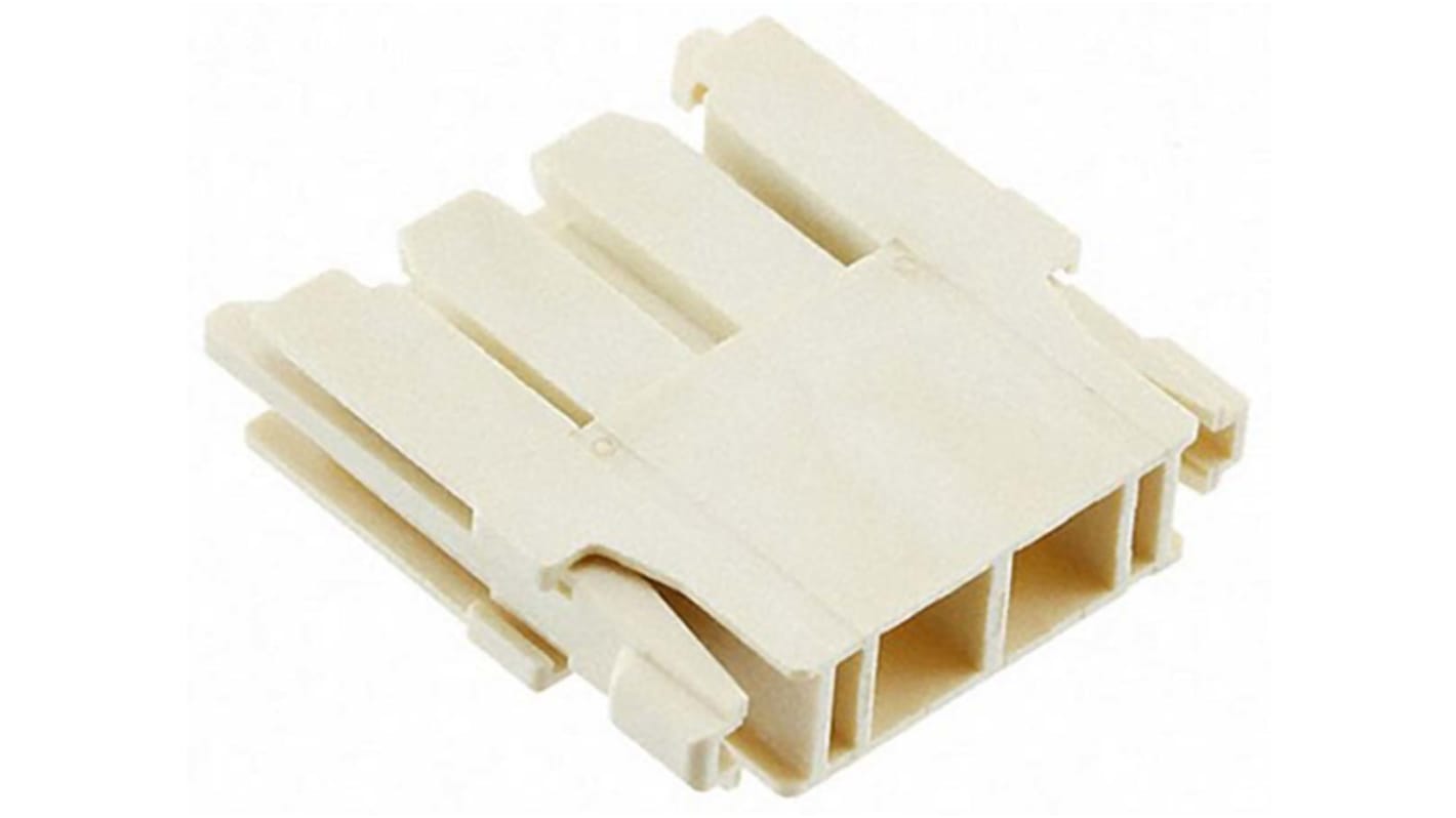 Hirose, DF64 Female Crimp Connector Housing, 4.5mm Pitch, 2 Way, 1 Row