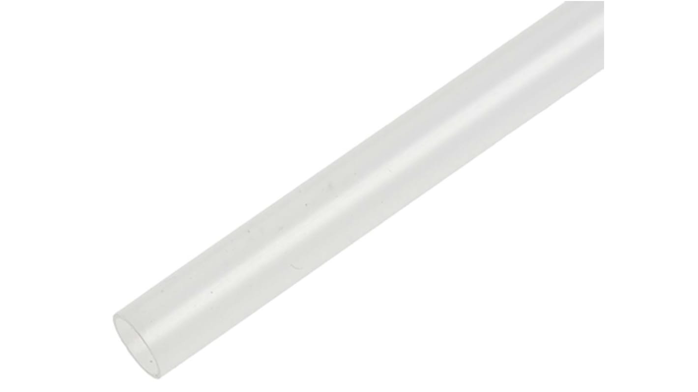 TE Connectivity Halogen Free Heat Shrink Tubing, Clear 25.4mm Sleeve Dia. x 60m Length 2:1 Ratio, CGPT Series