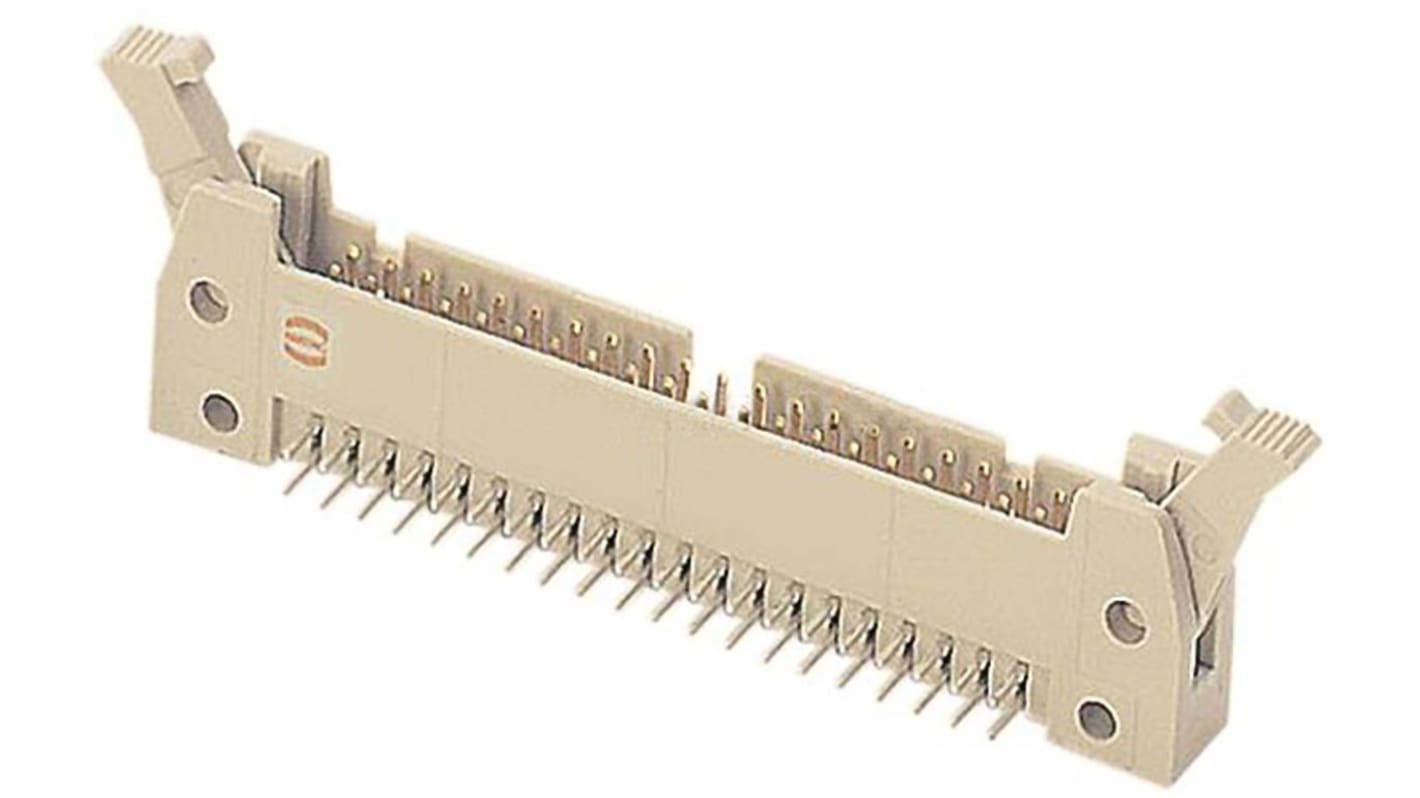 Embase pour CI Harting, SEK 18, 6 pôles , 2.54mm, 2 rangées , 1.0A, Angle droit