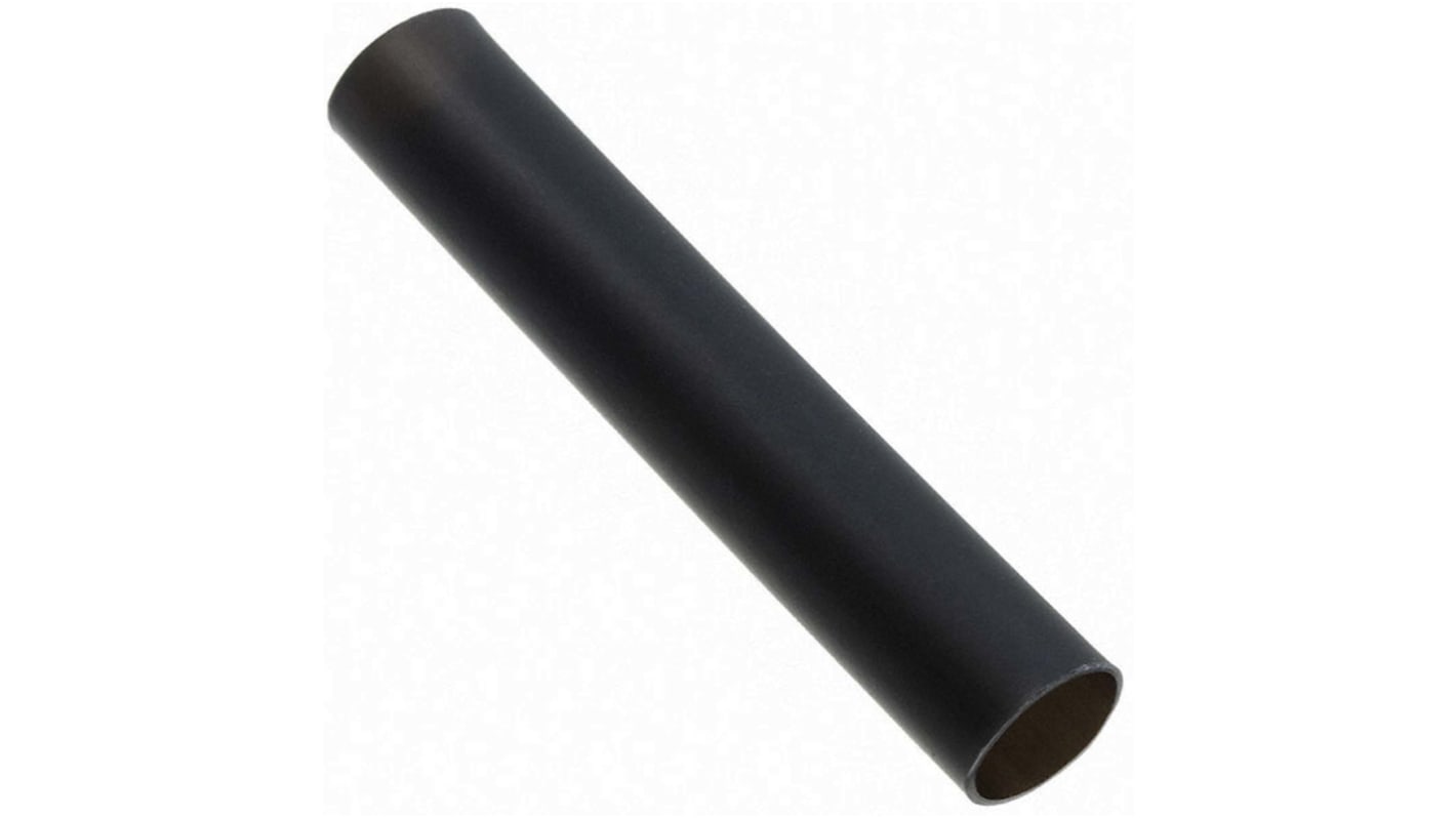 Tubo termorretráctil TE Connectivity de Poliolefina Negro, contracción 4:1, Ø 11mm, long. 65mm, forrado con adhesivo