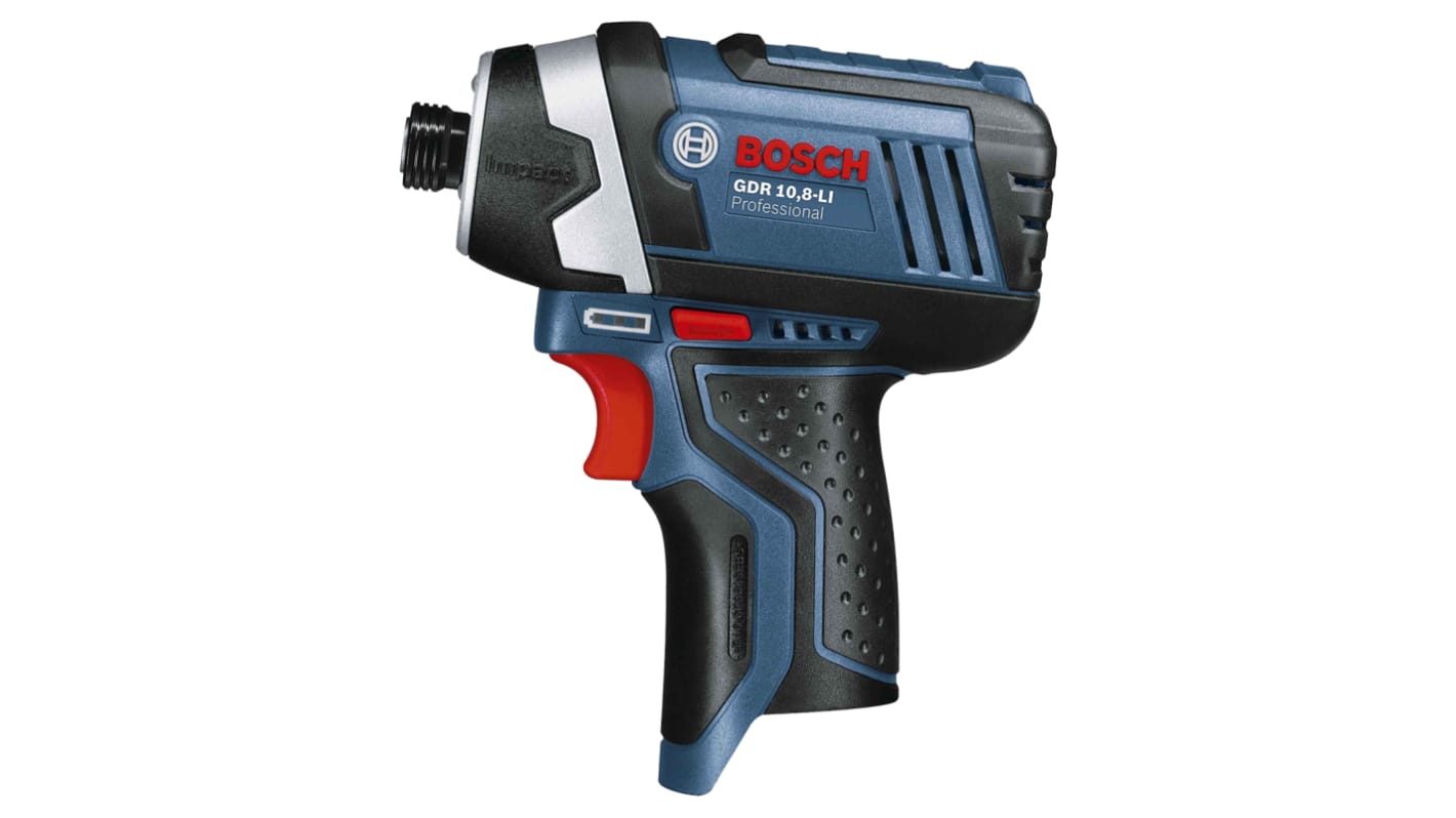 Trapano a percussione cordless Bosch 06019A6901 GDR108LIN, mandrino 1/4poll Esagonale, velocità 0 → 2600giri/min