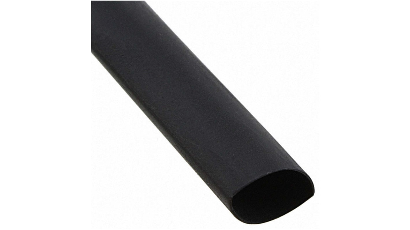 TE Connectivity Halogen Free Heat Shrink Tubing, Black 3.6mm Sleeve Dia. x 200m Length 2:1 Ratio, VERSAFIT V2 Series