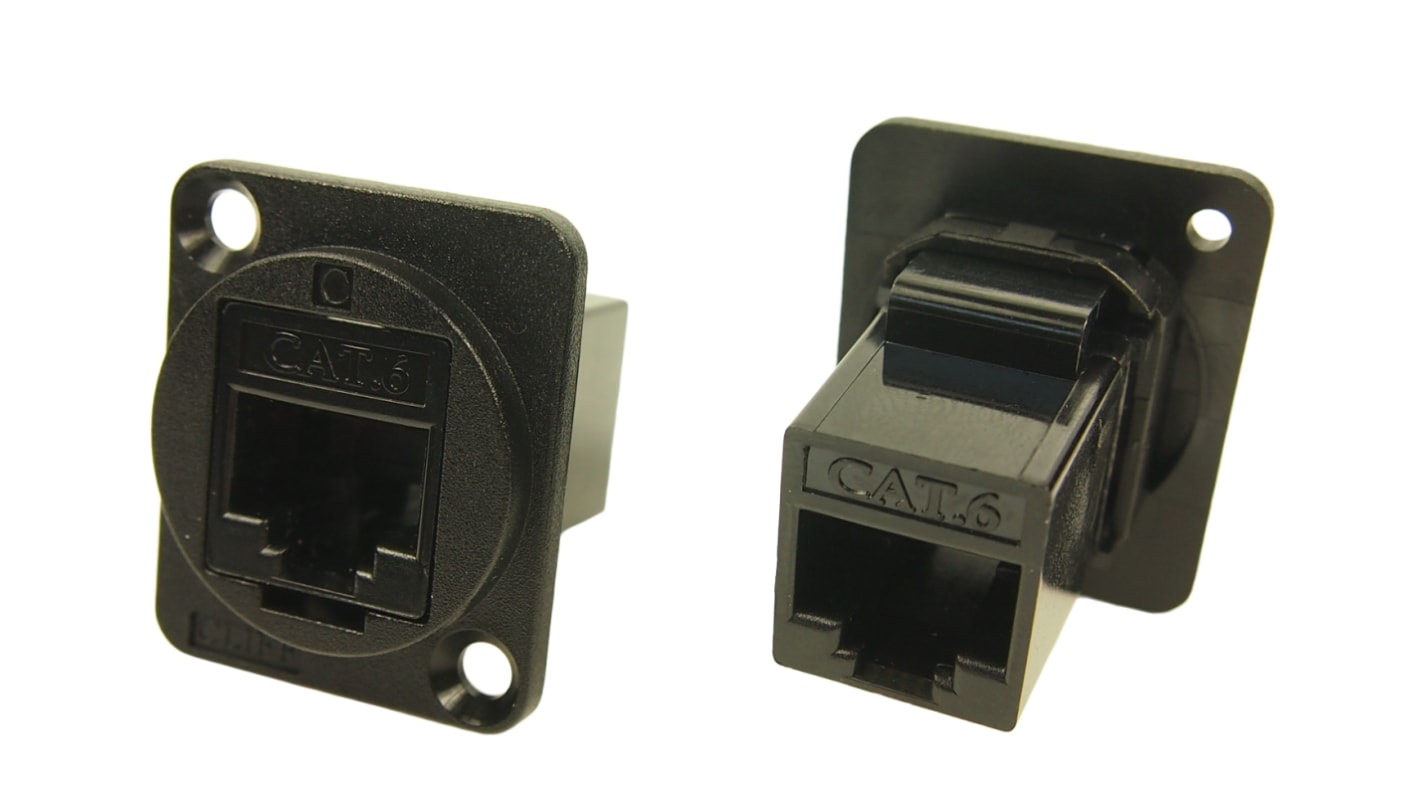 RS PRO RJ45 Feedthrough Connector, Cat6, UTP