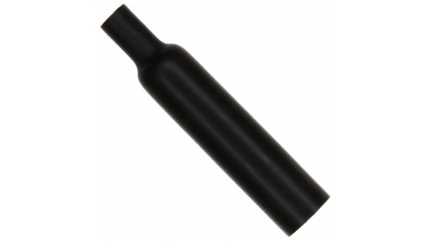 TE Connectivity End Cap Black, Polyolefin, 3.18mm