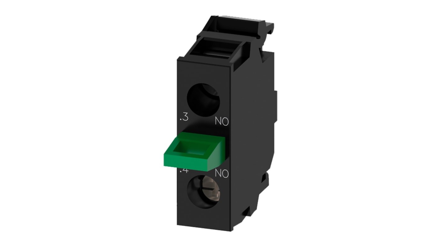 Siemens SIRIUS ACT Series Contact Block, 5 → 500V ac/dc, 1NO