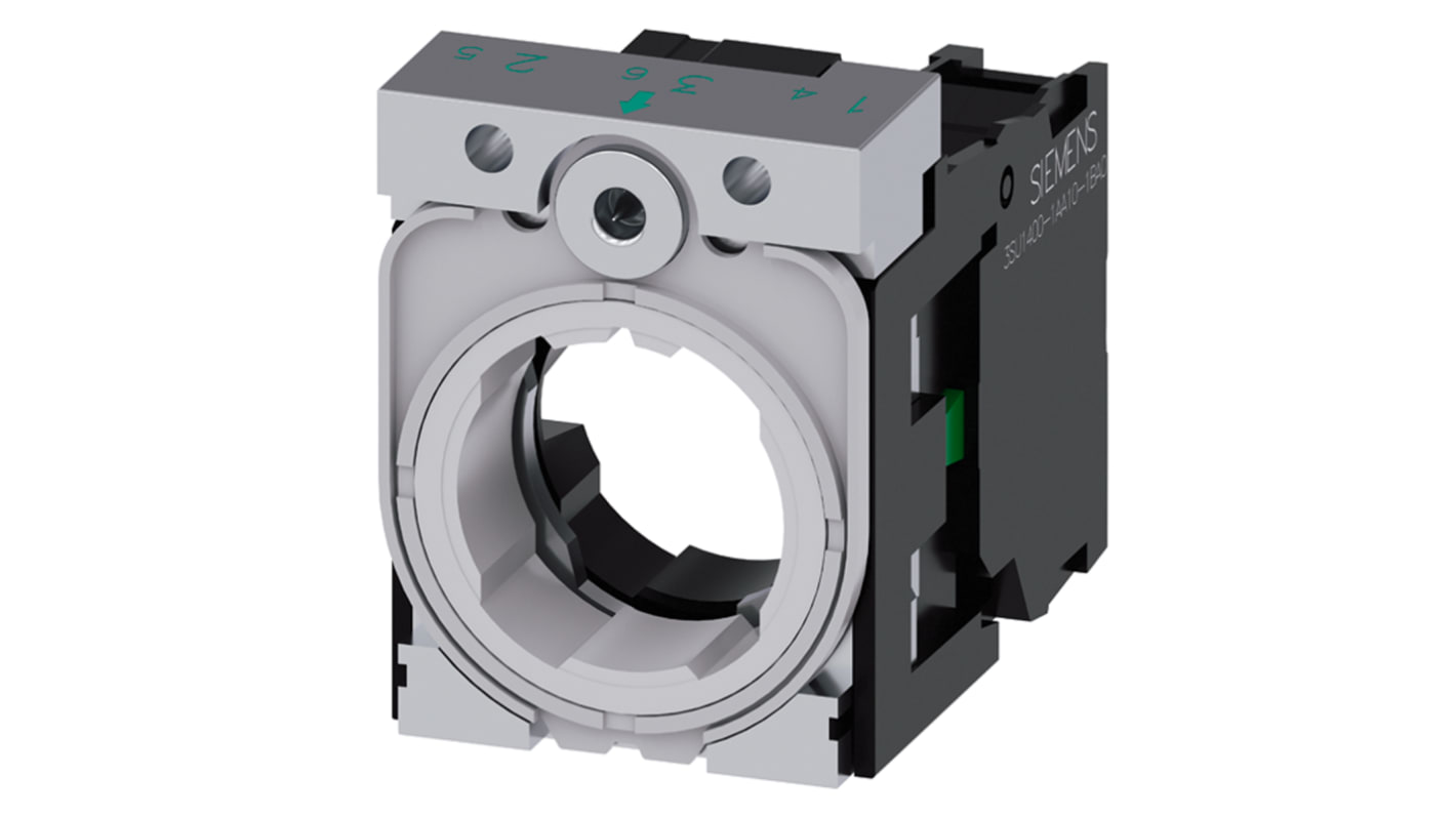 Siemens SIRIUS ACT Series Contact Block, 5 → 500V ac/dc, 1NO