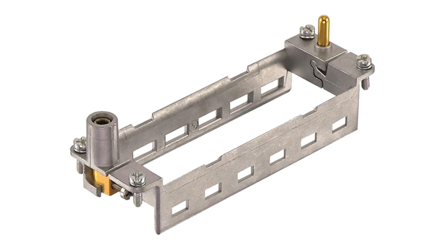 HARTING Han-Modular Scharnierrahmen für HMC-Steckverbinder mit 6 Modulen, Kapuze, Gehäuse