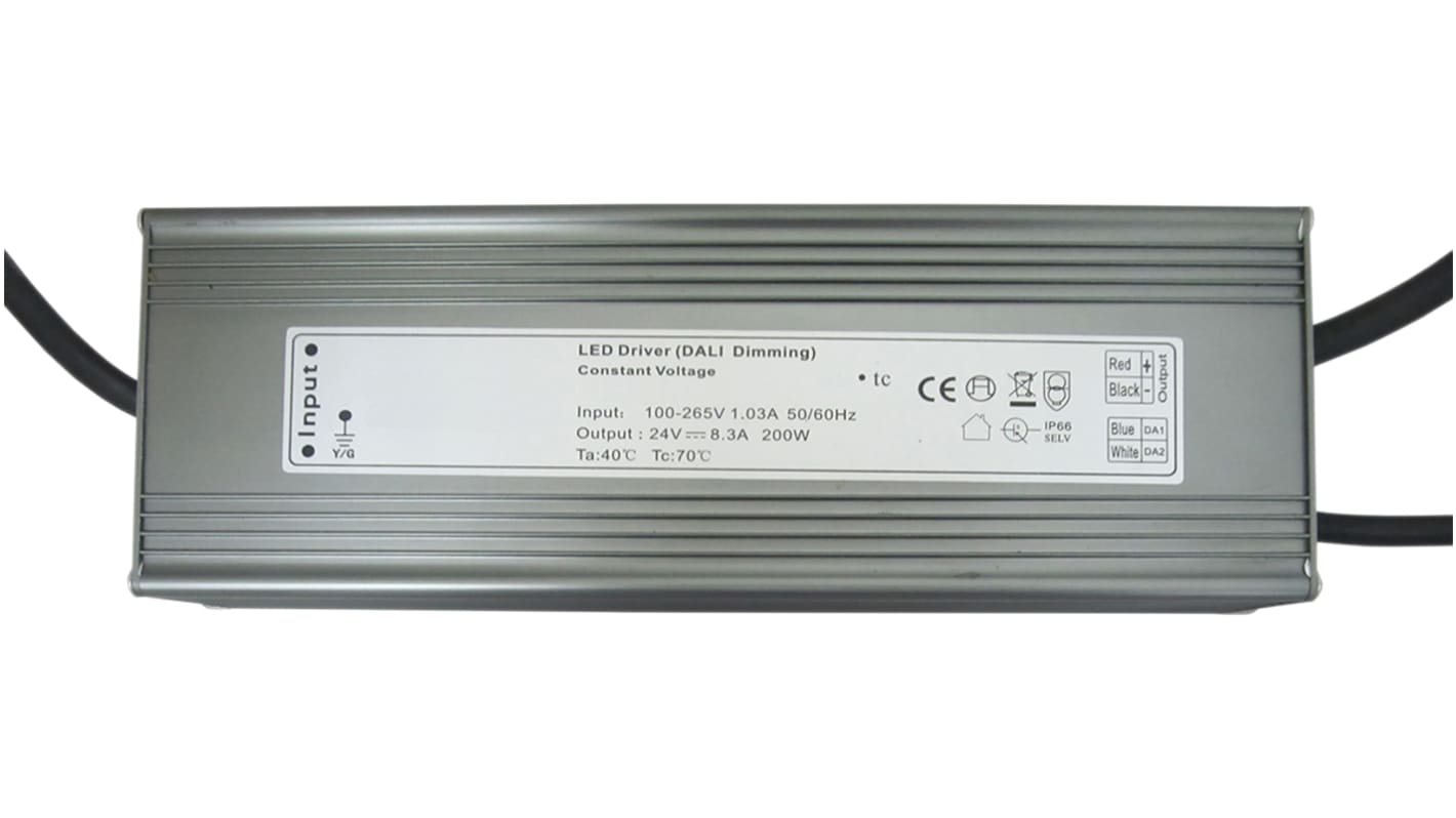 RS PRO, 24V Output, 200W Output, 8.33A Output, Constant Voltage