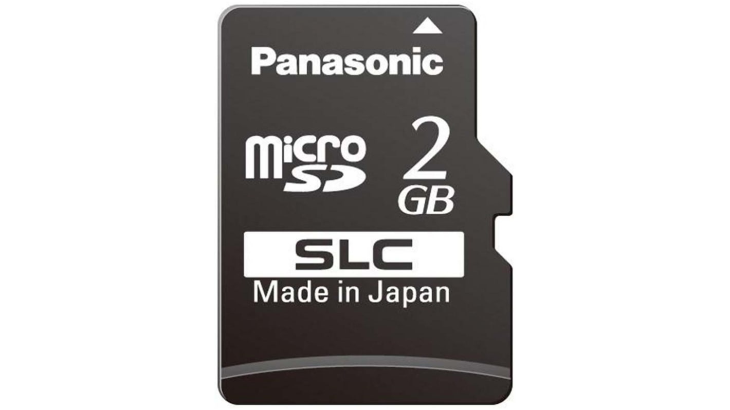 Panasonic マイクロ SDMicroSD,容量：2 GB SLCRP-SMSC02DE1