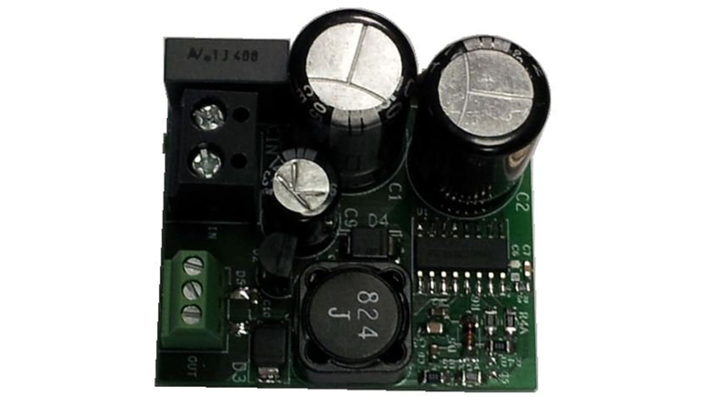 Placa de evaluación Conversor elevador de tensión STMicroelectronics - STEVAL-ISA116V1