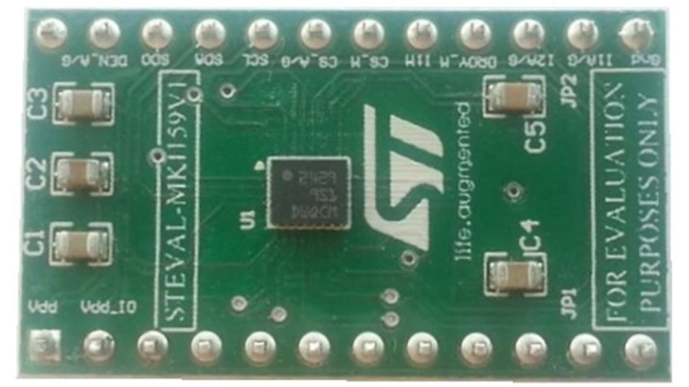 STMicroelectronics LSM9DS1 iNEMO Inertial Module Entwicklungskit, Trägheitssensor 6 DoF