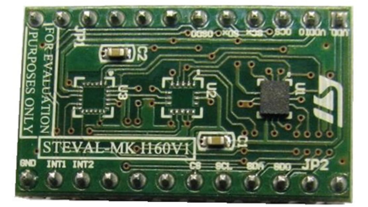 STMicroelectronics 慣性測定ユニット(IMU) - 6 DoF iNemoアダプタボード STEVAL-MKI160V1