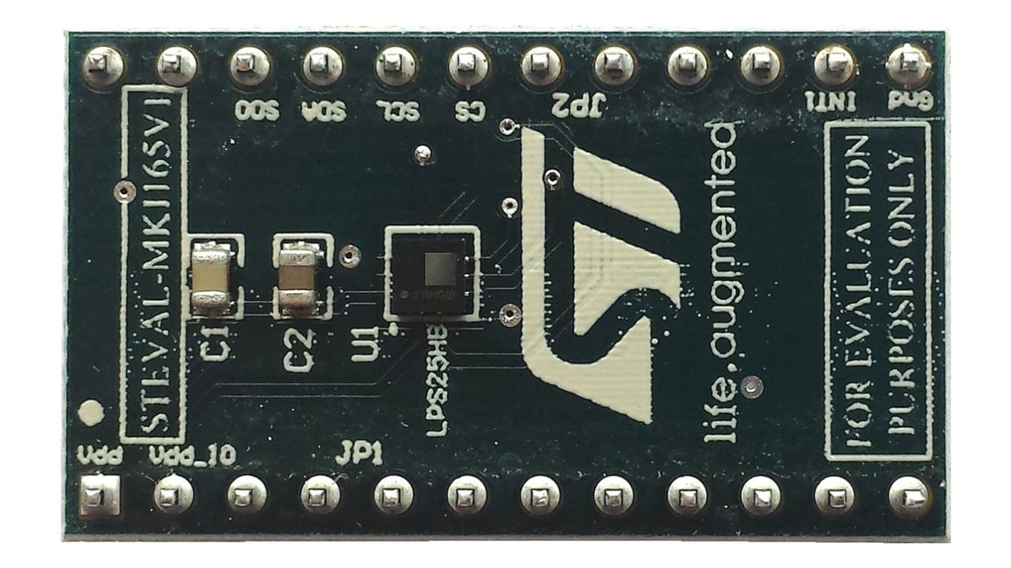 Placa de adaptador Sensor de presión STMicroelectronics - STEVAL-MKI165V1