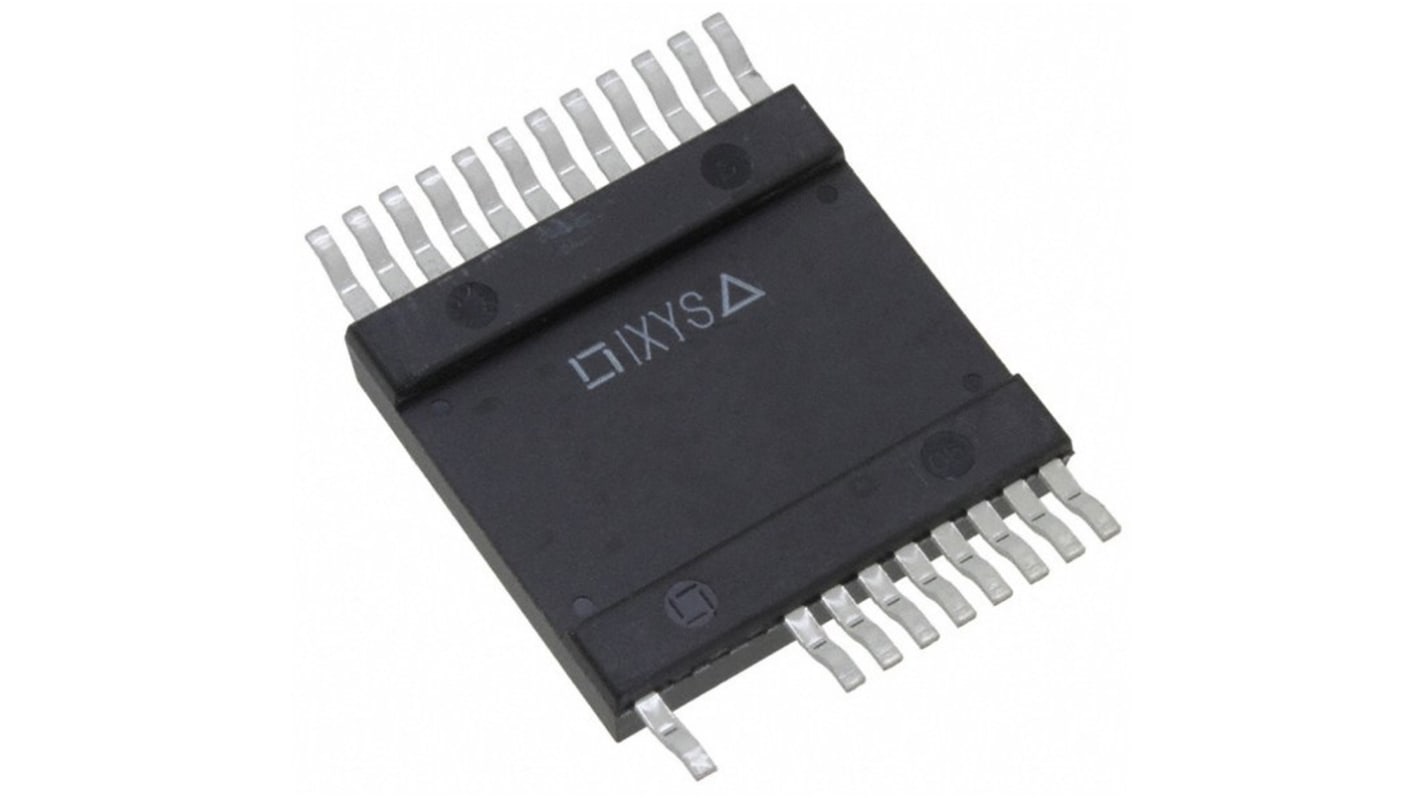 MOSFET, 1 elem/chip, 500 A, 75 V, 24-tüskés, SMPD GigaMOS, HiperFET Egyszeres Si